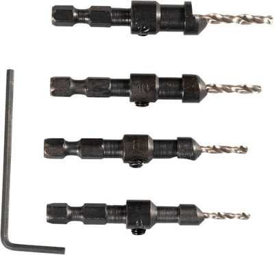 Makita accessoires makita d-73455 verzinkboor quad driver-set