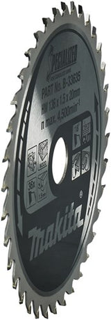 Makita accessoires cirkelzaagblad | hout | 136x20x1,5 36t 18g - b-33635 - afbeelding 2
