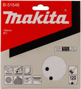 Makita accessoires schuurschijf k120 150mm - b-51546 - b-51546 - afbeelding 2