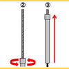 Makita accessoires pijpsleutel 13x300mm m8 - b-52598 - b-52598