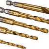 Makita accessoires makita b-57308 metaalborenset hss-tin 5-delig