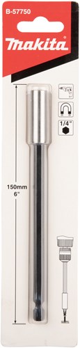 Makita accessoires makita bithouder mag. 1 4 150 mm - b-57750