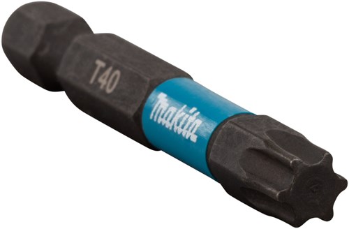 Makita accessoires b-63812 | slagschroefbit | t40x50mm | x impact black - b-63812