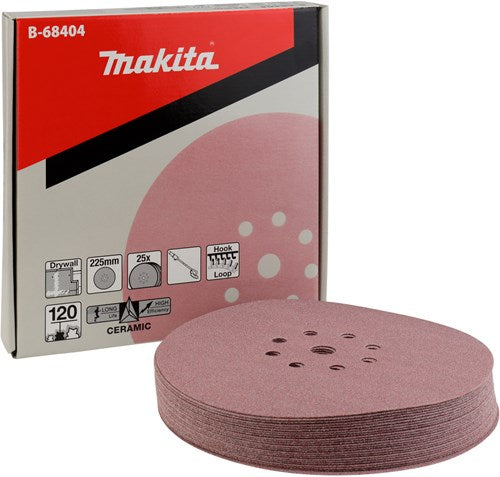 Makita accessoires schuurschijf k120 225mm - b-68404 - b-68404