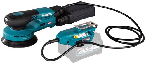 Makita bo003cgz xgt 40 v max 125 mm excenter schuurmachine | 3 mm uitslag | zonder accu's en lader - bo003cgz