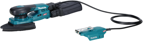 Makita bo006cgz xgt 40 v max 100x150 mm handpalm deltaschuurmachine | zonder accu's en lader - bo006cgz