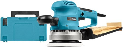 Makita bo6030j excenter schuurmachine| 150mm 310w | in m-box systainer - bo6030j
