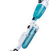 Makita cl001gz22 | steelstofzuiger | 40 v max | witte uitvoering met blauwe transparante capsule | met cycloon stofafscheider | body | zonder accu's en lader
