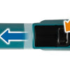 Makita cl002gz01 | accu steelstofzuiger | blauw | 40v max | zonder accu's en lader