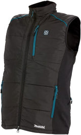 Makita cv102dz2xl verwarmd vest xxl | zonder accu's en lader | inclusief jasadapter | in doos cv102dz2xl - afbeelding 2