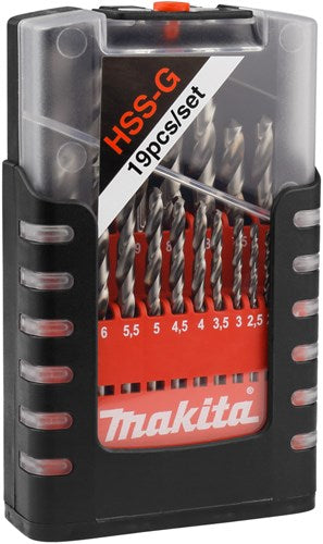 Makita accessoires borenset hss-g 19dlg - d-29941