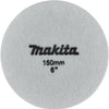 Makita accessoires spons zwart zacht fijn 150mm - d-62670 d-62670