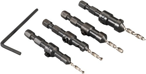 Makita accessoires makita d-73455 verzinkboor quad driver-set