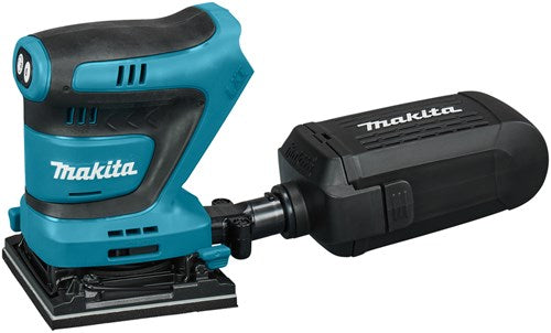 Makita dbo480z | accu handpalm vlakschuurmachine | 18v | zonder accu's en lader | in doos - dbo480z