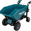 Makita dcu602z lxt 2x18 v accu dumper met elektrisch kiepbare bak | zonder accu en lader | in krat - dcu602z