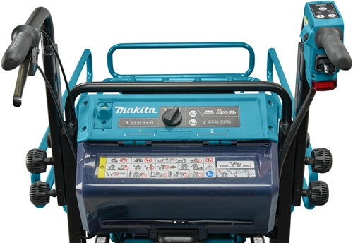 Makita dcu604z accu kruiwagen met rek | 2x 18v | body | zonder accu's laders