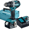Makita ddf484rf1j 18v boor- schroefmachine koolborstelloos 3,0 ah accu (1 st), snellader, mbox