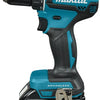 Makita ddf485sfe 18 v boor- schroefmachine brushless 3,0 ah accu (2 st), lader, in koffer