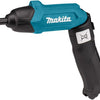 Makita df001dw 3,6v schroevendraaier met ingebouwde 1,5 ah li-ion accu, lader, koffer, 81-delige acc. set - df001dw