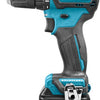 Makita df332dsmj 12 v max boor- schroefmachine 2x 4.0ah in mbox - df332dsmj