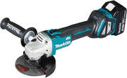 Makita dga511rtj 18v accu haakse slijper 125mm | 18v 5.0ah li-ion in m-box | 18v (2x 5.0ah accu + lader) - dga511rtj - afbeelding 2
