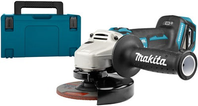 Makita accu haakse slijper 125mm 18v naked