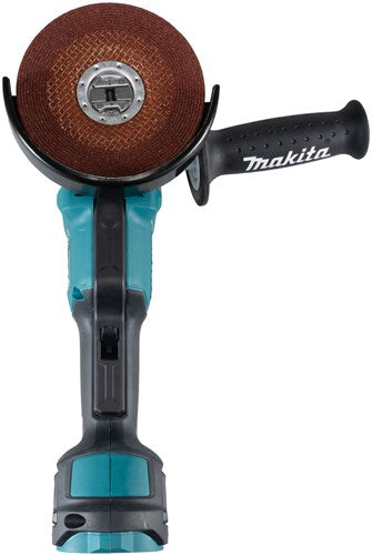 Makita dga520zx1 | 18 v | haakse slijper | 125 mm | x-lock | body | zonder accu's en lader | met veiligheidsschakelaar - dga520zx1