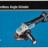 Makita dga521zx1 | 18 v | haakse slijper | 125 mm | x-lock | body | zonder accu's en lader | met vastzetschakelaar - dga521zx1