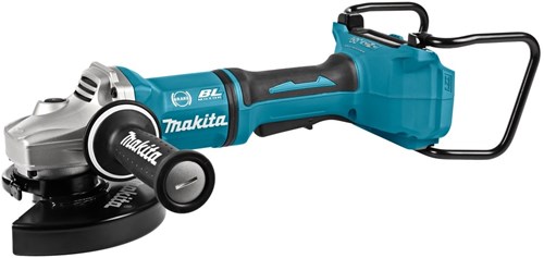 Makita dga700zkx1 2 x 18v accu haakse slijper 180 mm | zonder accu's en lader