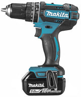 Makita dhp482rtj 18v (klop)boor-schroefmachine 5.0ah - afbeelding 1