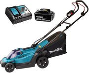 Makita dlm330rt lxt 18 v accu grasmaaier | 33 cm | 5.0 ah accu + snellader | in doos - afbeelding 1