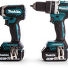 Makita dlx2180tj1 - dhp484 accuklopboormachine + dtd153 accu slagschroevendraaier 18v 5,0ah li-ion + 3e accu