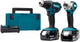 Makita dlx2339j 18v accuboormachine ddf482 + slagschroevendraaier dtd156 combiset (2x 3.0ah accu) in mbox - dlx2339j