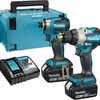 Makita dlx2528tj accu combiset 2-delig (dhp489 + dtd173) 18v 5.0ah in mbox