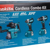 Makita dlx3106tw1 | lxt accu combiset 18v ddf484 + dtd153 + dhr242 in tas (3x 5.0ah accu + snellader) - dlx3106tw1