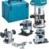 Makita drt50rtjx3 | lxt accu bovenfrees kantenfrees 18v in mbox (2x 5.0ah accu + lader) - drt50rtjx3