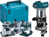 Makita drt50zjx3 accu freesmachine 18v li-ion | zonder accu's en lader in m-box - afbeelding 1