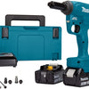 Makita drv150rtj | accu blindklinknageltang |18v | 5.0ah | li-ion | mbox