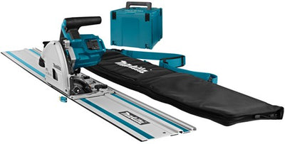 Makita dsp600zj2 accu invalzaag lxt 2x18v met geleiderail en tas | zonder accu's en lader