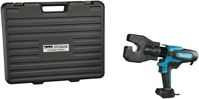 Makita dtc303zk kabelkrimptang | 18 v | 120 kn | 42 mm | zonder accu's en lader | in koffer - dtc303zk