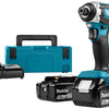 Makita dtd153rtj 18v accu slagschroevendraaier koolborstelloos 5,0ah 170nm