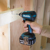 Makita dtd153z 18v slagschroevendraaier koolborstelloos body | zonder accu's en lader - dtd153z