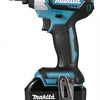 Makita dtd156rtj slagschroevendraaier 18v | inclusief 2x5.0ah accu's, snellader, mbox