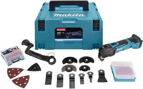Makita dtm51zjx3 18v accu multitool met snelspansysteem | zonder accu's en lader - dtm51zjx3