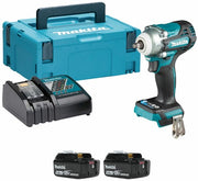 Makita dtw302rtj | accu slagmoersleutel | 18 v | 2 x 5,0 ah accu + snellader | in mbox - afbeelding 1