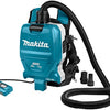 Makita dvc265zxu ruggedragen stofzuiger aws 2x 18v | zonder accu's en lader - dvc265zxu