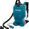Makita dvc665zu | accu rug stofzuiger 2x18v in doos | zonder accu's en lader - dvc665zu