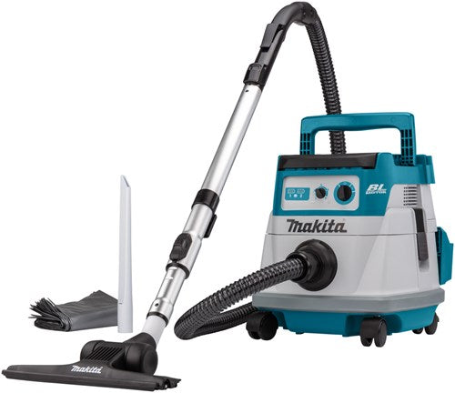 Makita dvc866lzx1 | 2x18 v | accu stofzuiger | body | zonder accu's en lader | stofafzuigset | in doos - dvc866lzx1