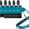 Makita accessoires e-11994 slagschroefbitset | 8-delig | 25mm | x impact black - e-11994