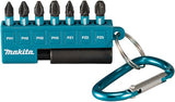 Makita accessoires e-11994 slagschroefbitset | 8-delig | 25mm | x impact black - e-11994 - afbeelding 2